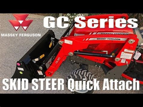 mfdl95 72533918m skid steer|Massey Ferguson GC Series: DL95 Loader Skid Steer Quick.